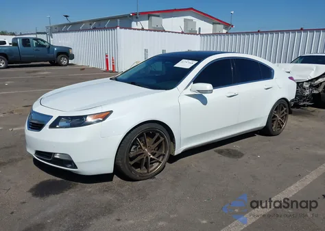 2012 Acura Tl из США, поврежденный, VIN 19UUA9F53CA011662